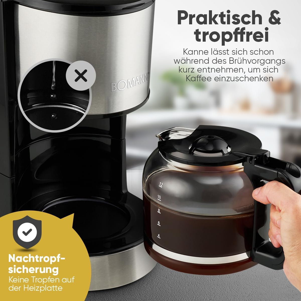 KA 6071 CB Kaffeemaschine mit Filter
