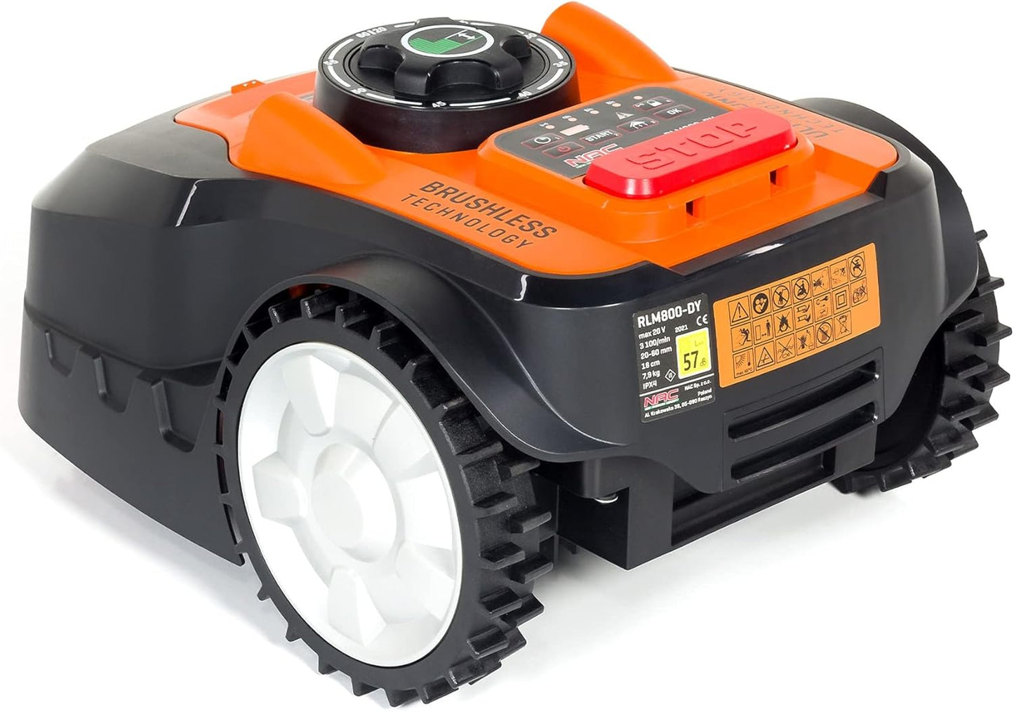 Mähroboter RLM800-NG, Rasenflächen 800qm Schnitthöhe 20-60mm ohne Modul