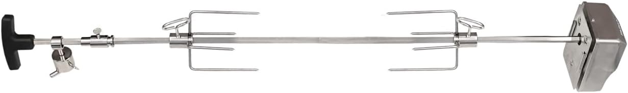 Rotisserie Drehspiess-Set für Platinum, Platinum Yamara & Black 4- und 6-Brenner, Drehspiess 4- / 6-Brenner