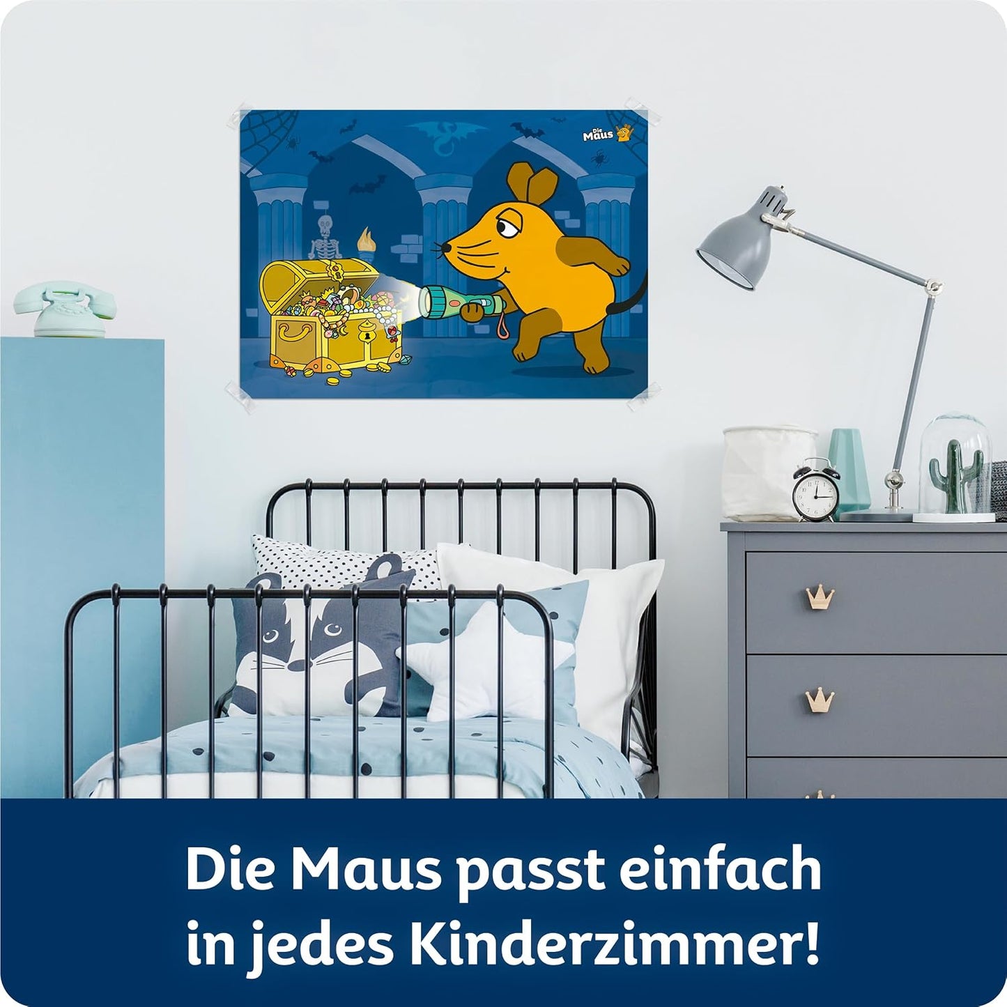 Escape Adventskalender mit der Maus: Der versteckte Burgschatz mit UV-Stift, UV-Stift