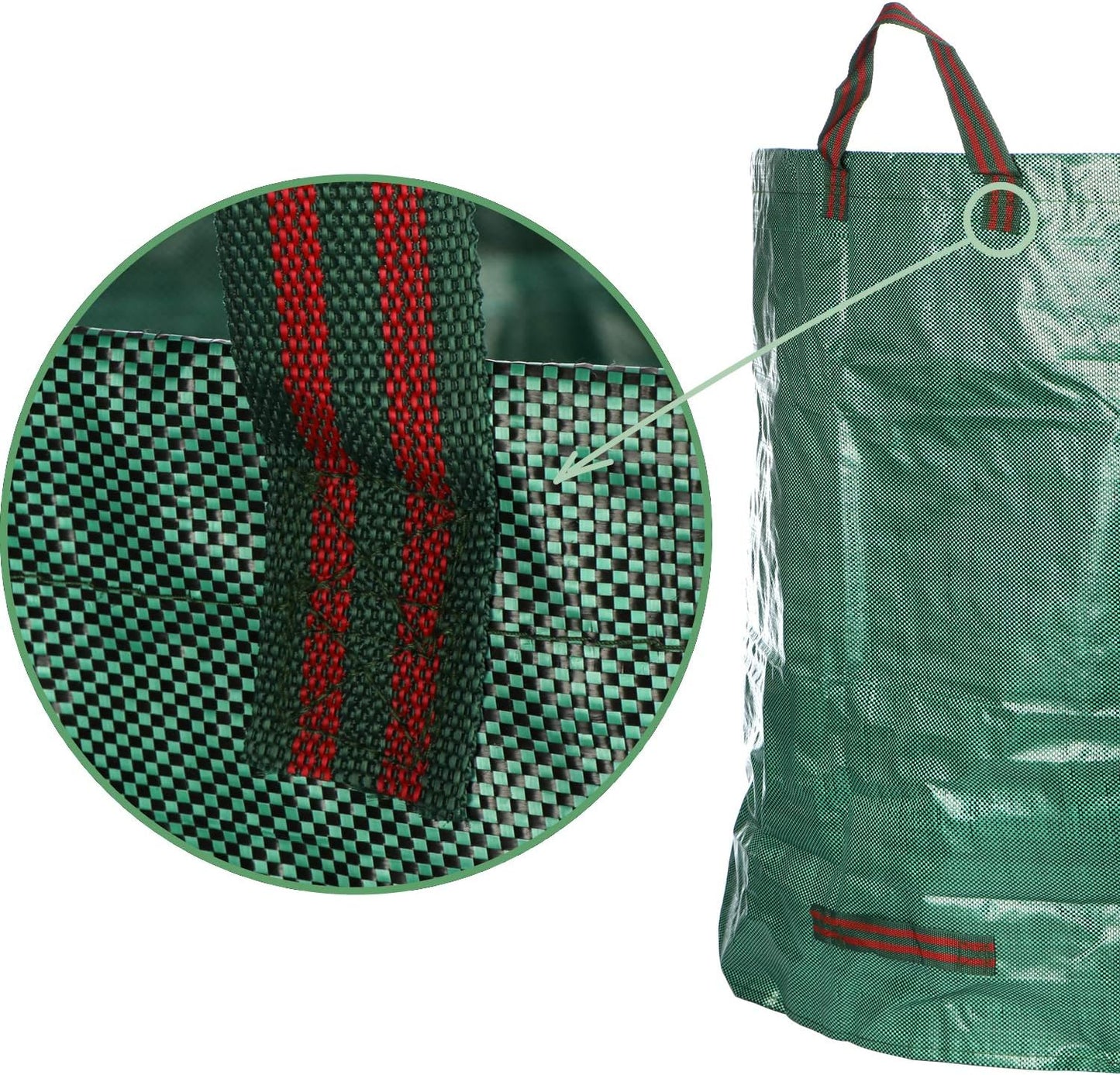 3-teiliges Gartenabfallsack-Set, faltbar, 272 L - 3 Stück