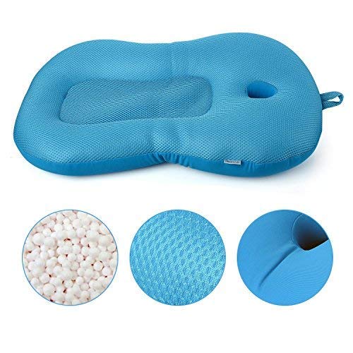 Baby Badewannenkissen für Neugeborene, Blau