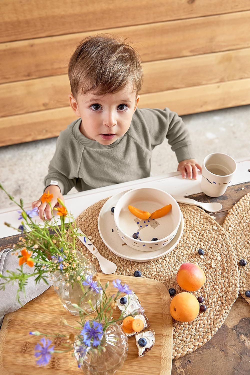 Kindergeschirr Set, Royal Blue