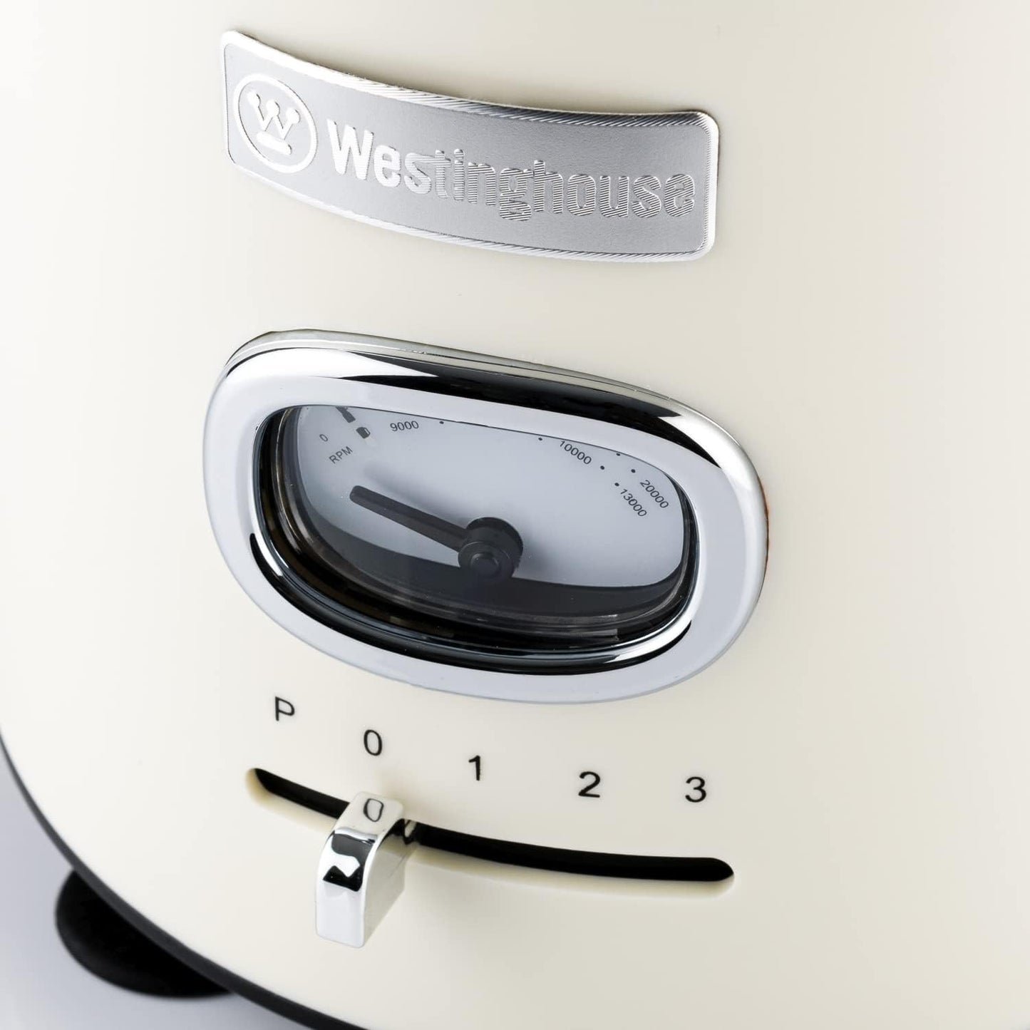 Retro Standmixer mit 1.5L Glasbehälte, Weiss