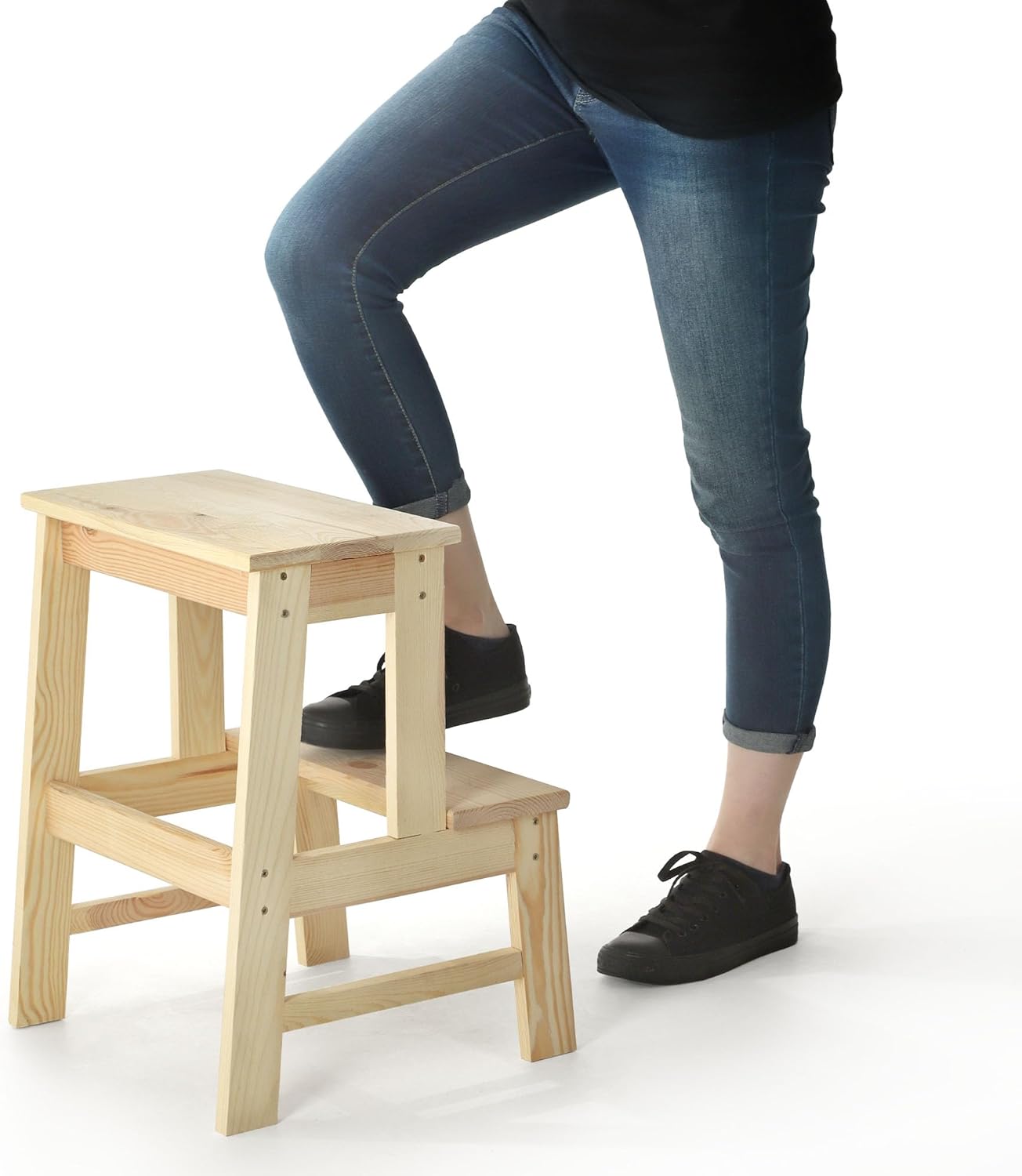 2-stufiger Hocker, Leiter 2 Stufen