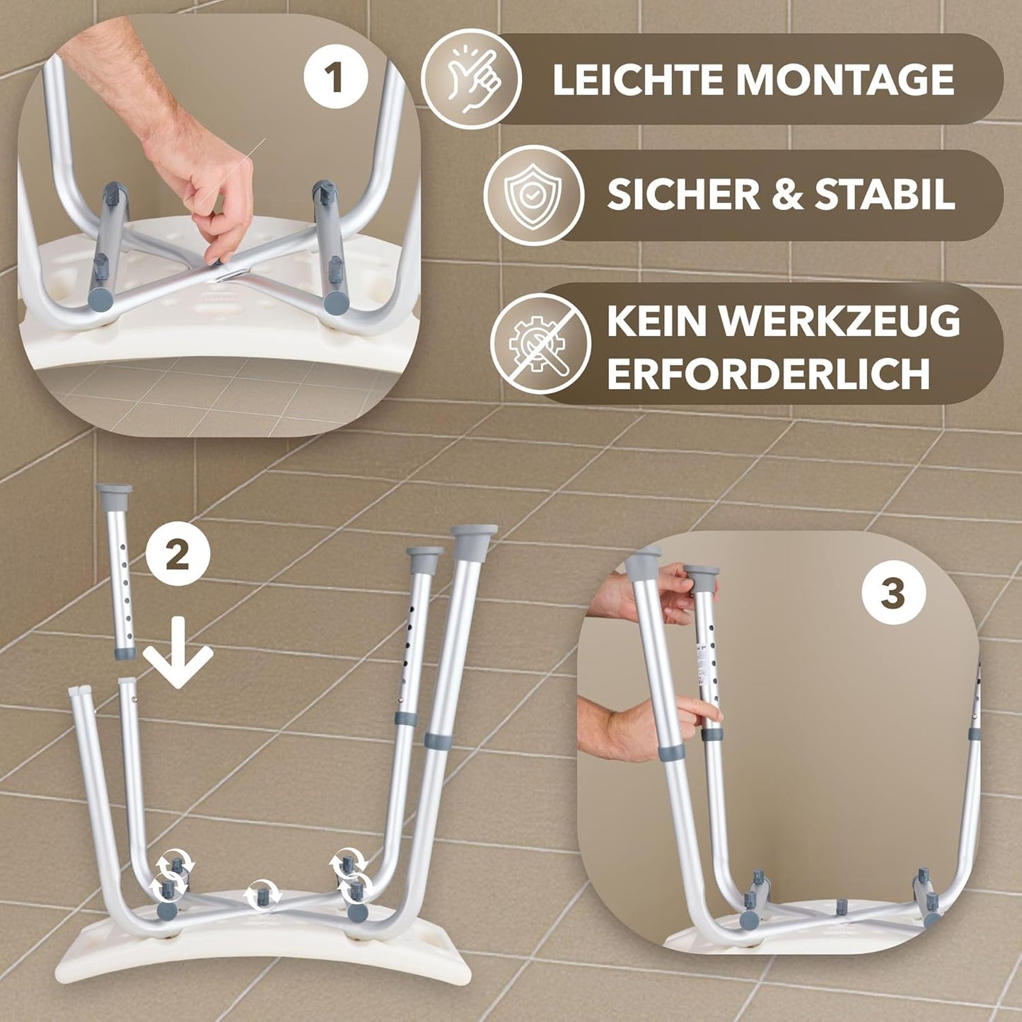 Duschstuhl