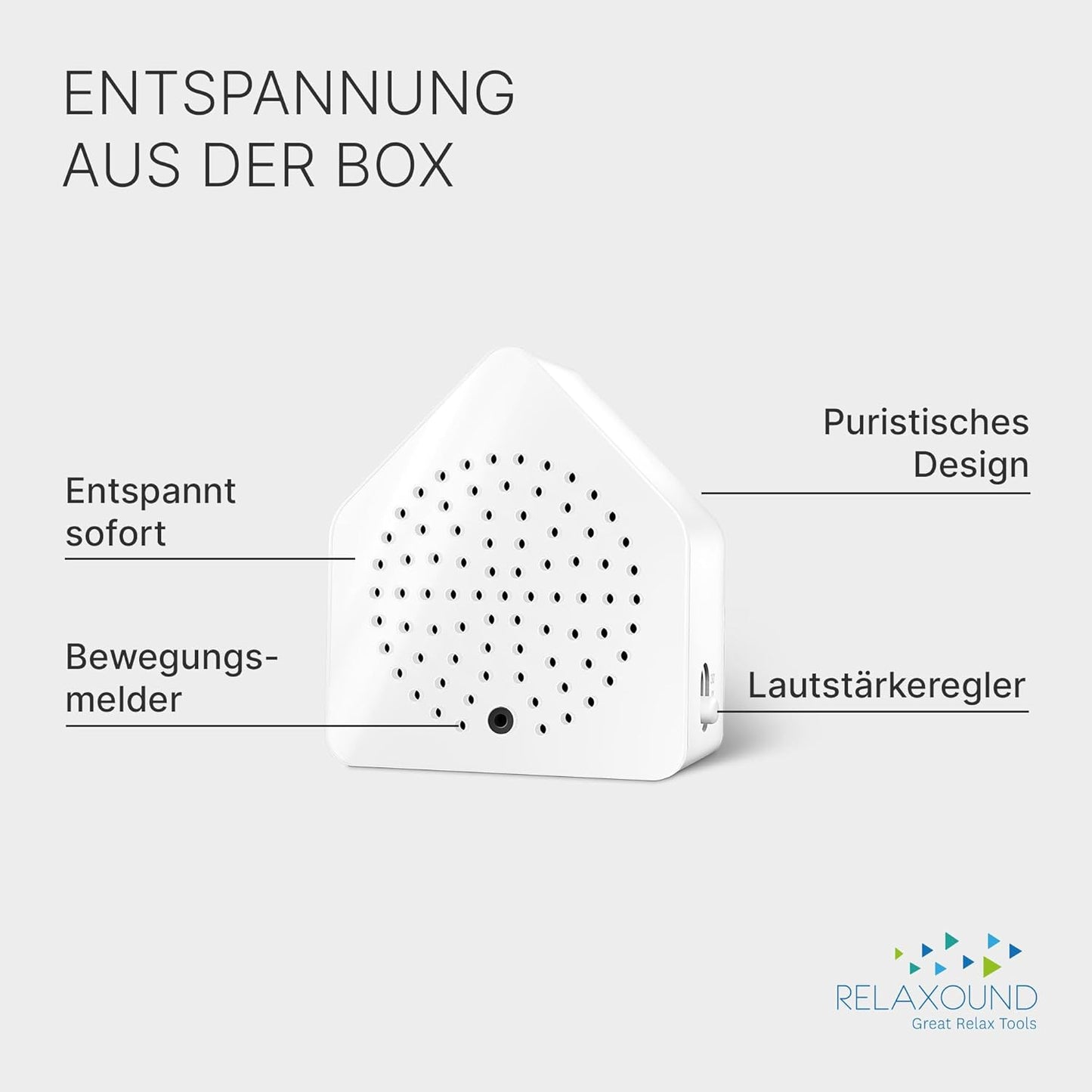 Zirpybox Soundbox (ZB), Weiß B: 70mm H:77mm T:40mm