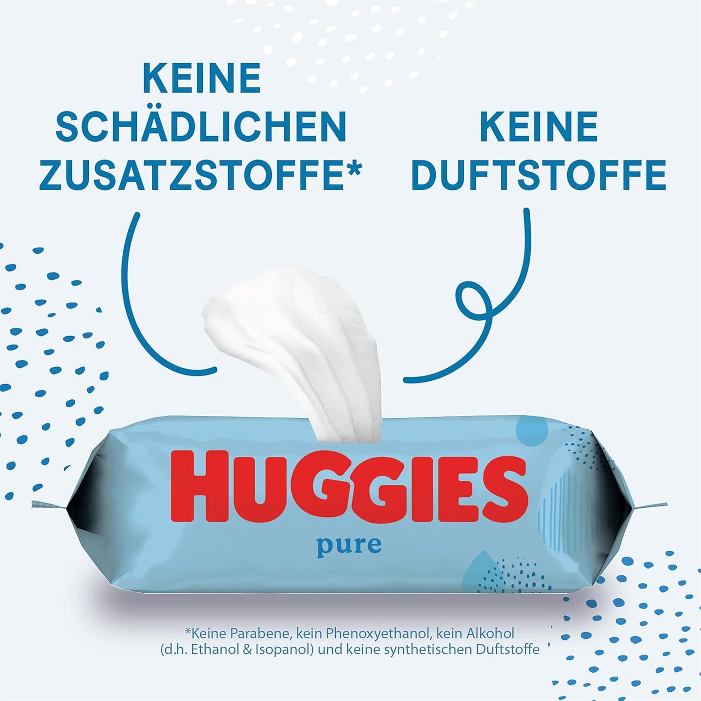 Feuchttücher Pure Baby (10er Pack, 560 Stück), OLD
