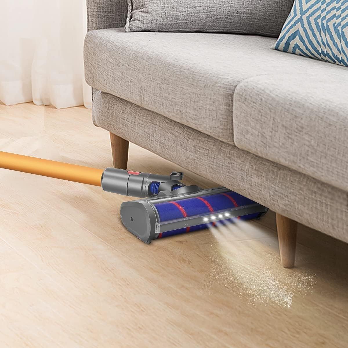 LED-Bodendüse mit Softwalze für Dyson