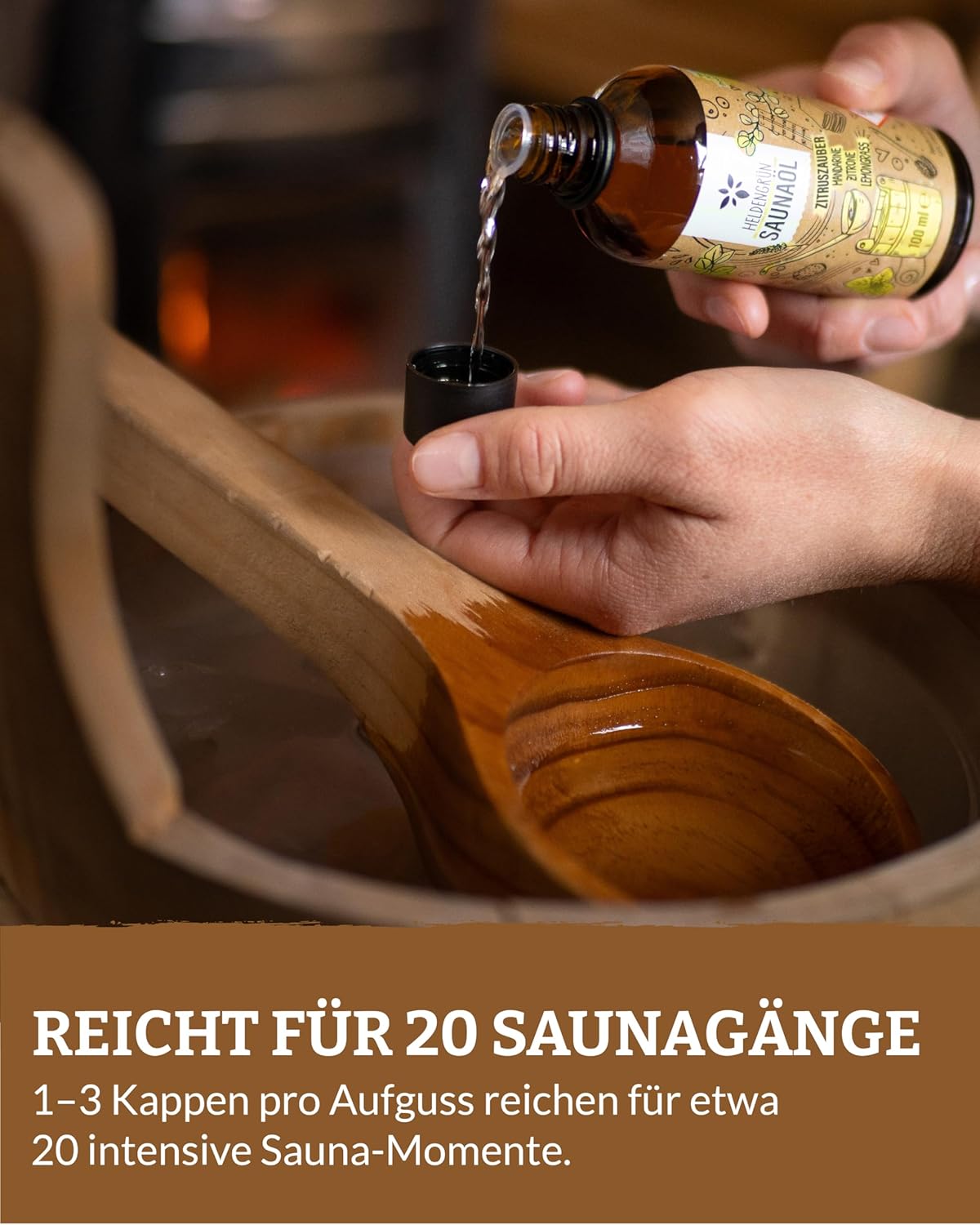 Saunaaufguss Wald Berghütte, 2er-Pack, Berghütte 100 ml (2er Pack)