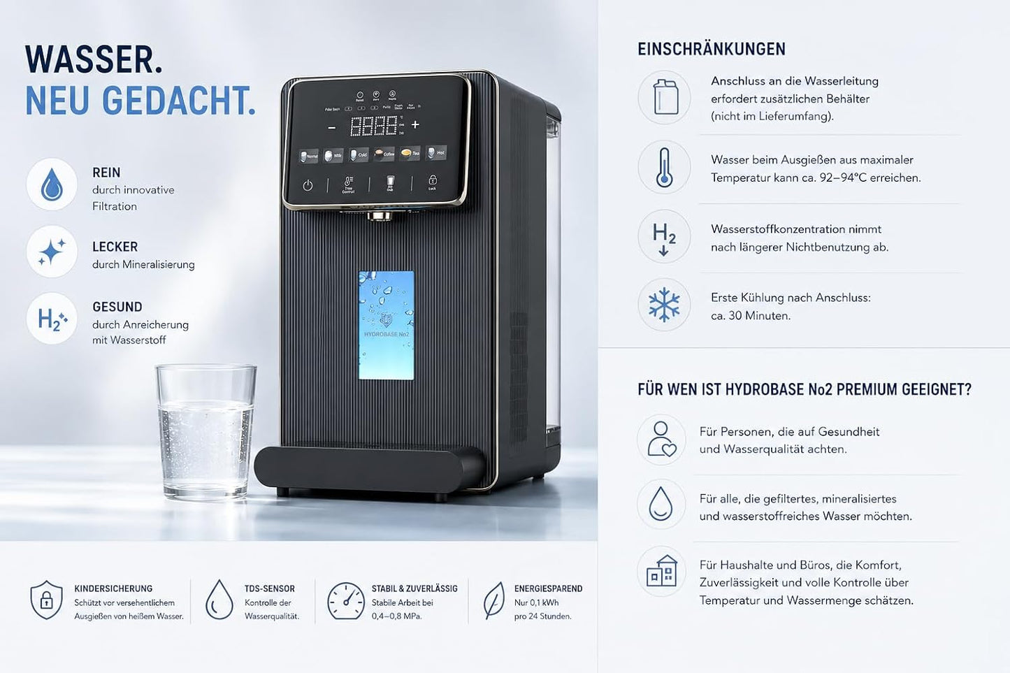 Hydrobase No2 Osmoseanlage mit UV-C