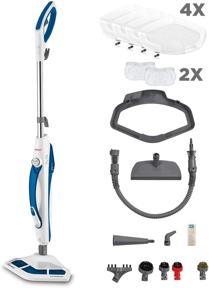 2-in-1-Dampfreiniger Vaporetto SV460, 17 Zubehörteile