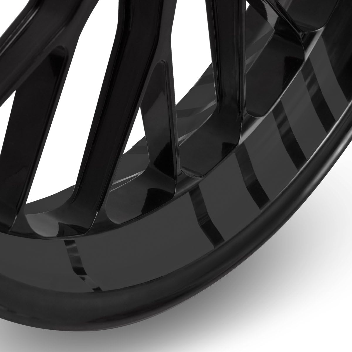 Felgenbettaufkleber im GP Design Set, anthrazit glänzend 1.5 cm