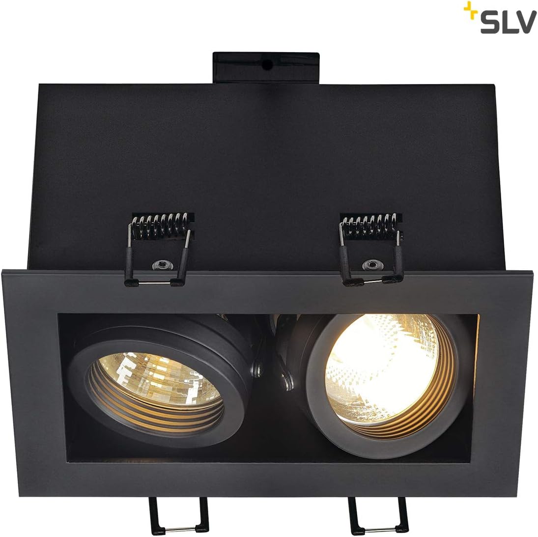 KADUX 2 Einbauleuchten, Kadux Qpar51 100w Schwarz