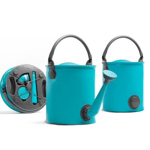 Faltbare Giesskanne & Eimer für Outdoor-Aktivitäten, Blau