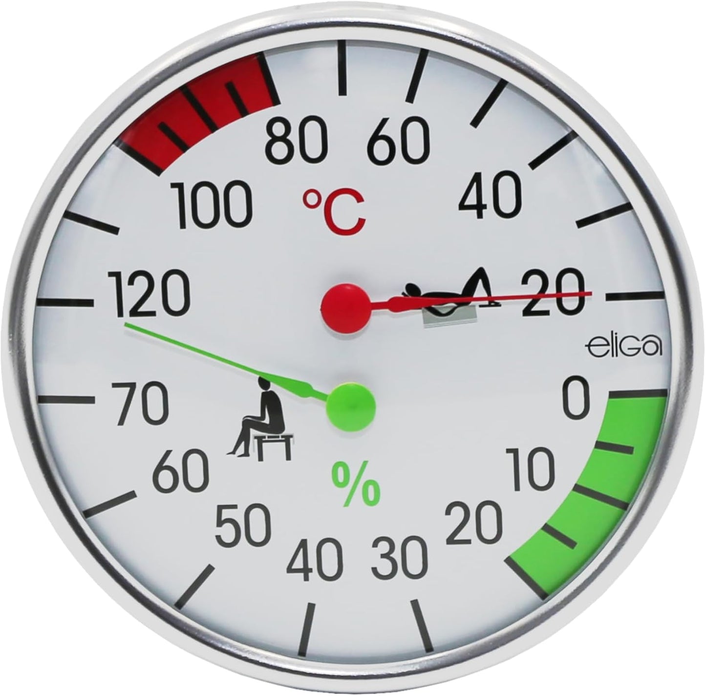 Saunakübel Set mit Kelle, Sanduhr & Klimamesser, 4L Thermo-Espe SET