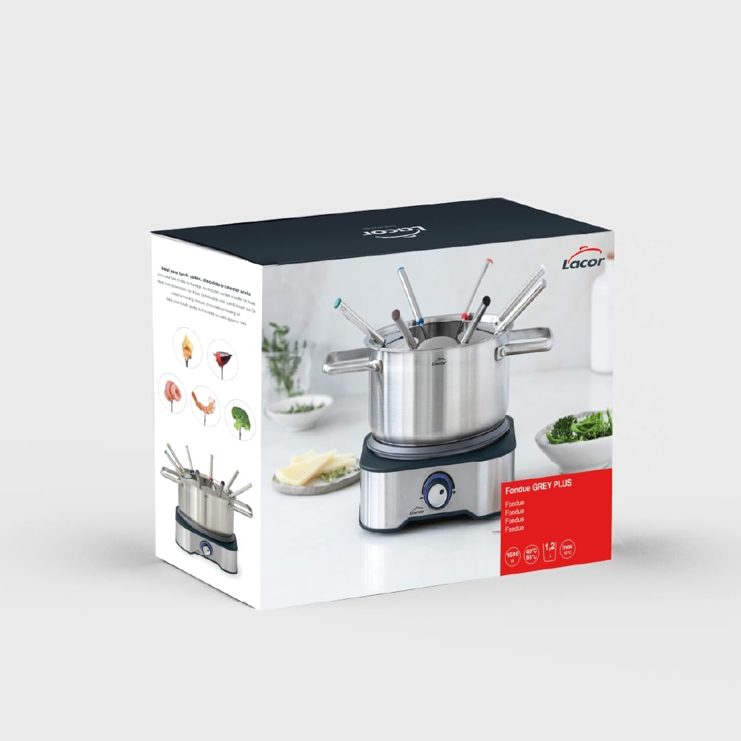 Fondue-Set mit 8 Gabeln