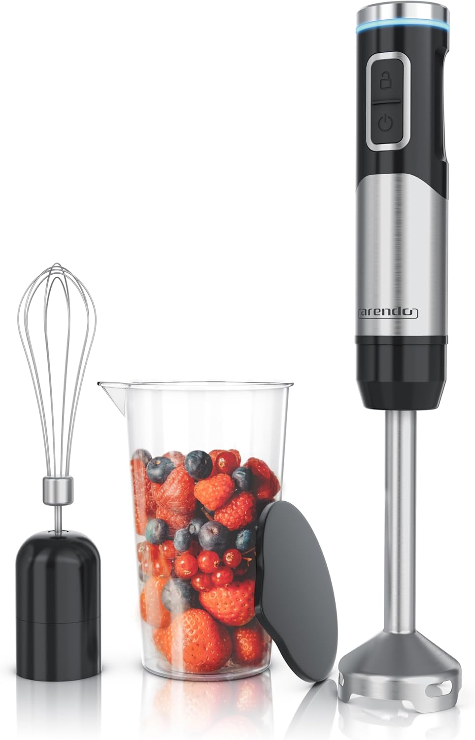Kabelloser Stabmixer mit Zubehör-Set, D: Kabellos