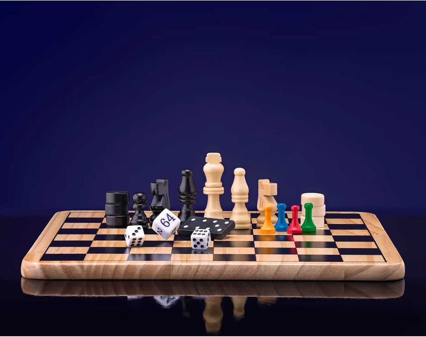 Spielesammlung mit 7 Klassikern