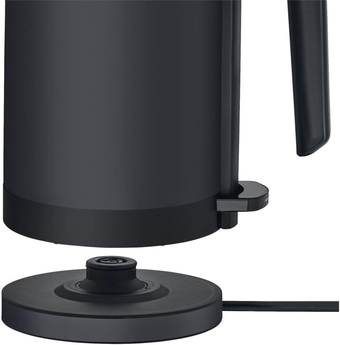Mini Reise-Wasserkocher mit Kalkfilter, Deep Black