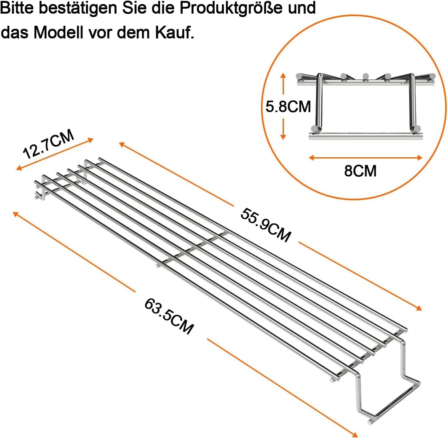 Grill-Warmhalterost für Spirit 300 Serie, 7641 Grill-Warmhalter