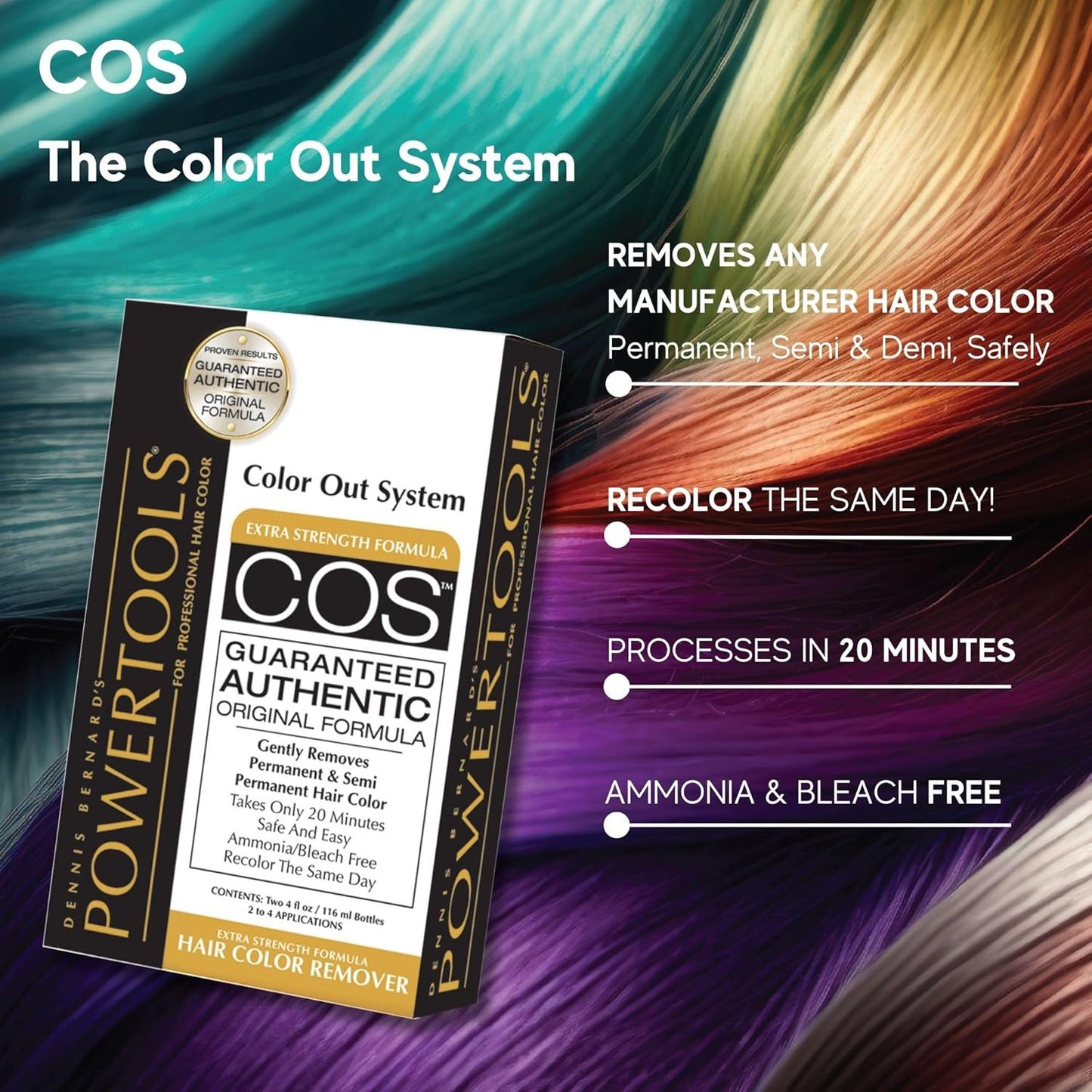 2er-Pack Color-Out-System Haarfarbentferner, 118 ml (2er Pack)