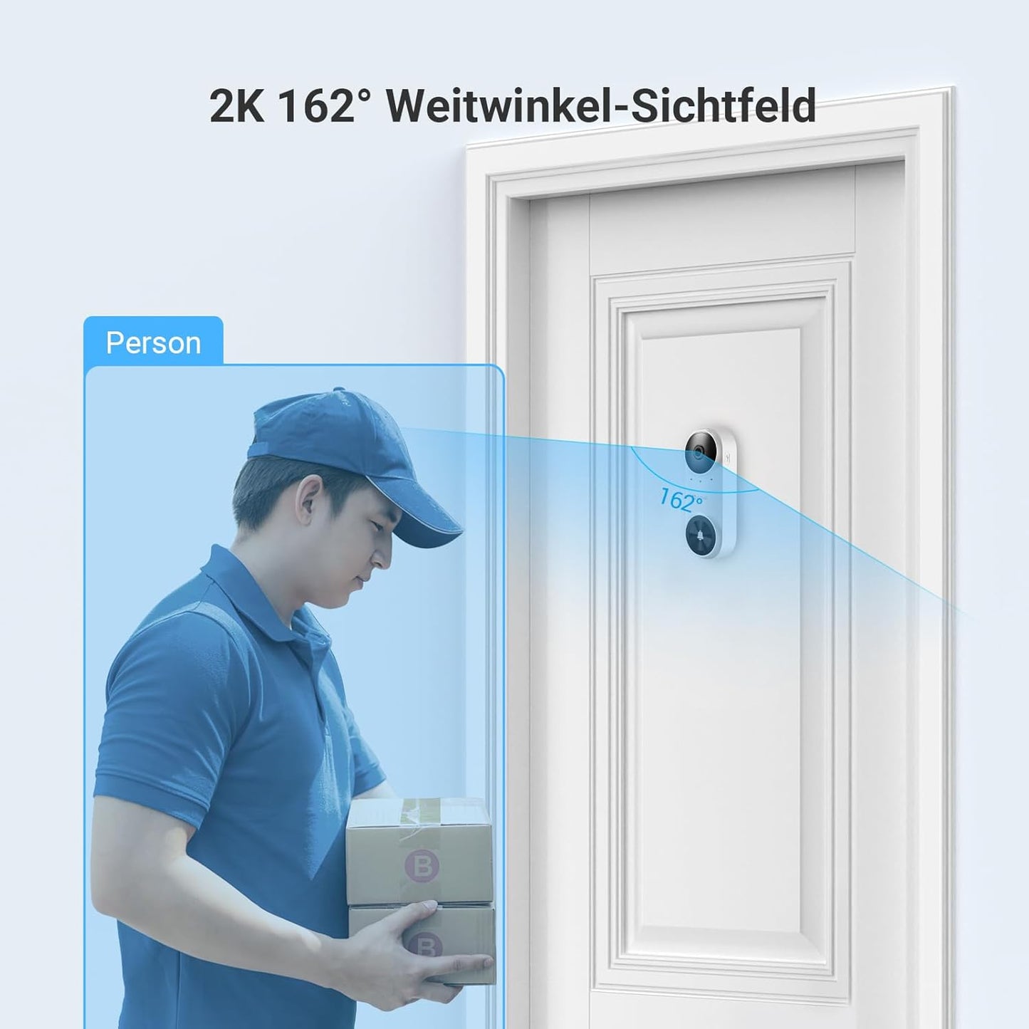 Kabellose 2K Video-Türklingel