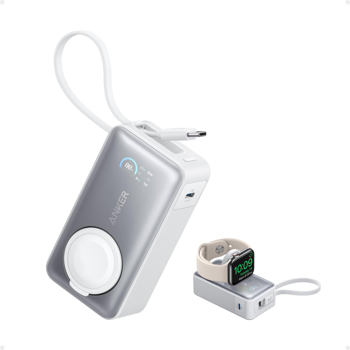 Anker MagGo, Weiss