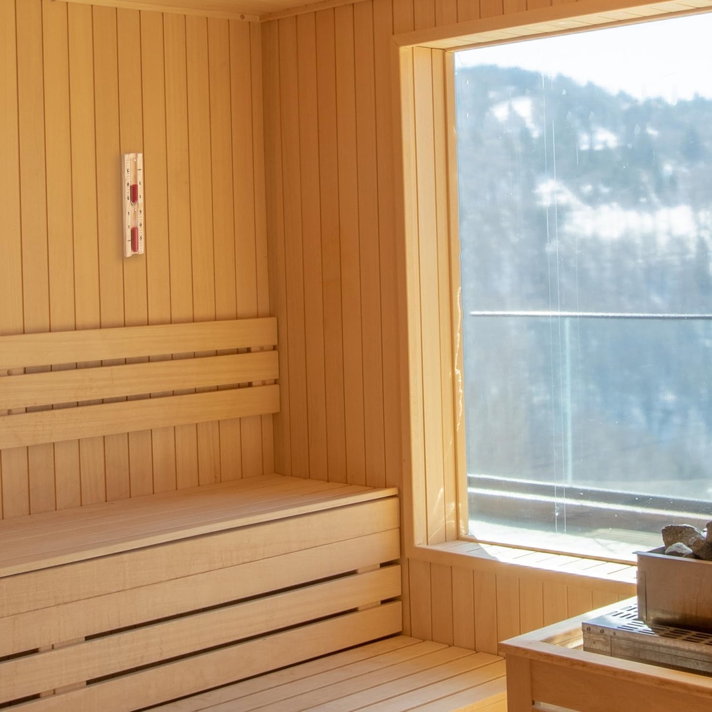 Sauna-Sanduhr 15 Min - hitzebeständig