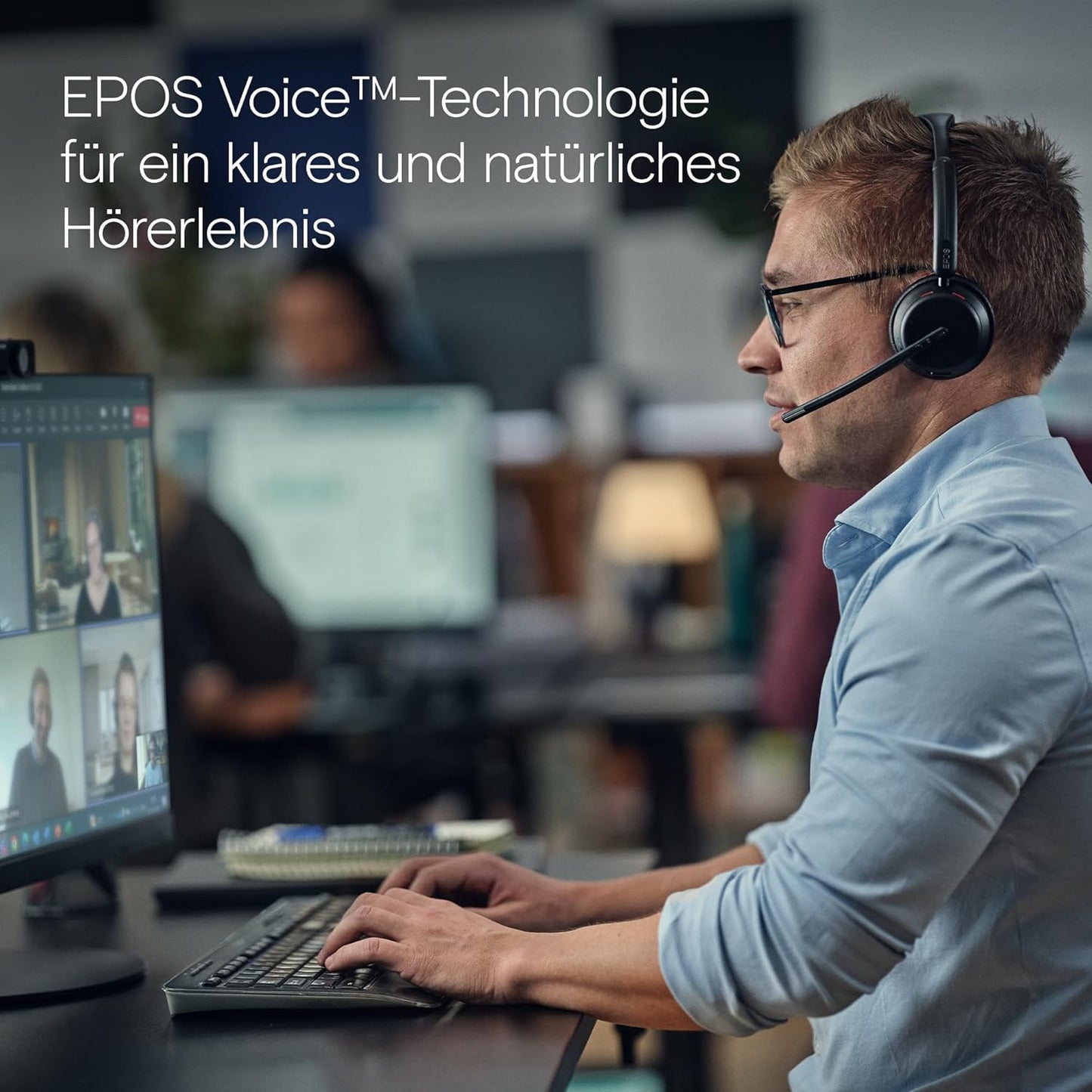 PACT 1060 ANC Stereo Bluetooth Headset, Bluetooth and adaptive ANC
