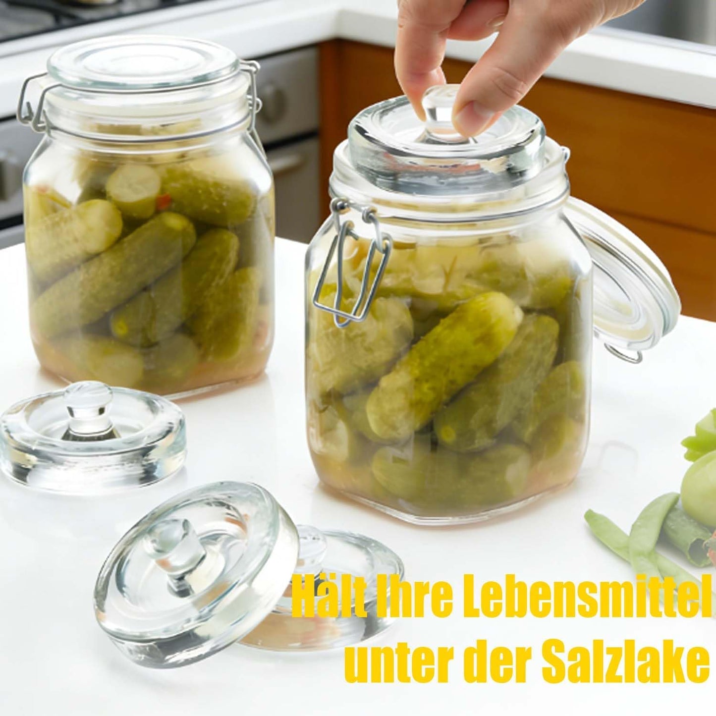 4-teiliges Fermentiergewichte-Set