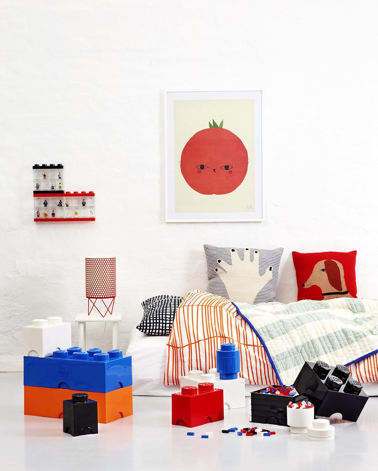 Storage Brick, Aqua Blau