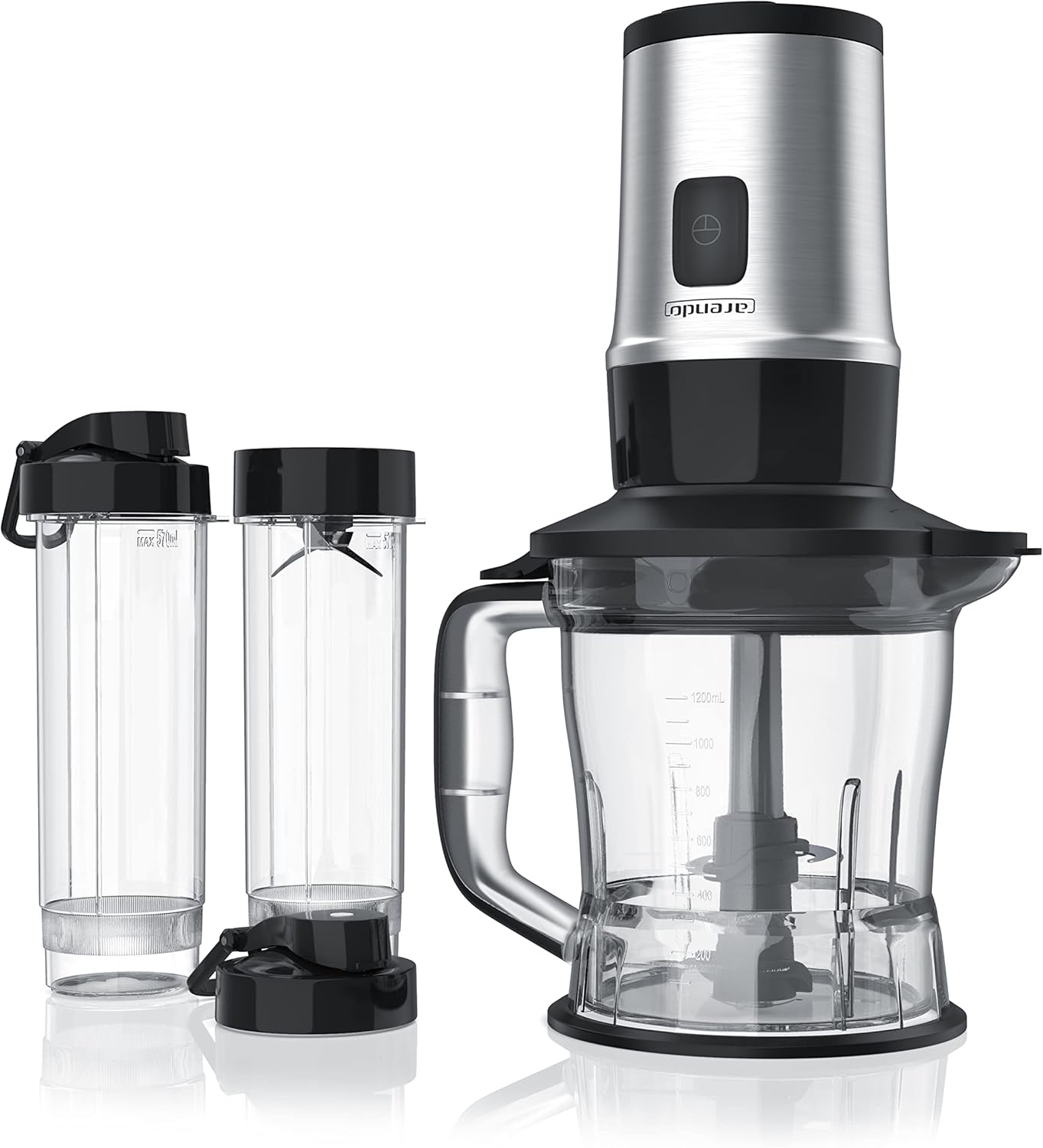 2in1 Standmixer mit Smoothie-Behältern