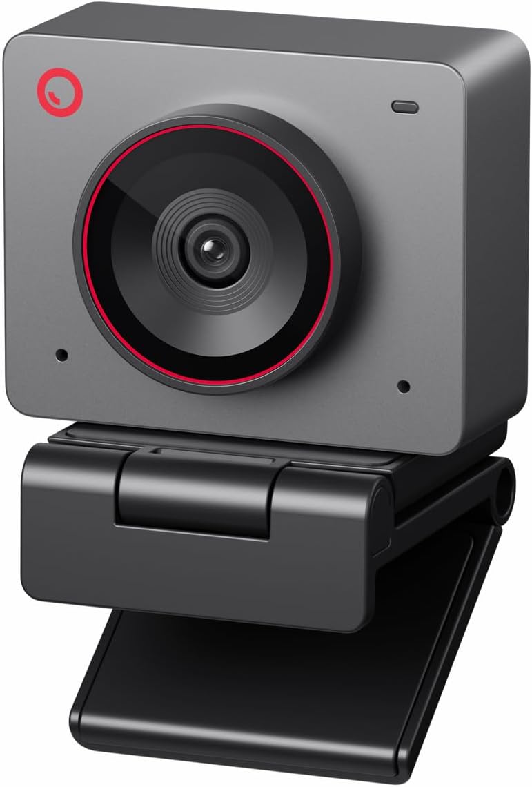 Meet 2 4K Webcam mit KI-Framing & Autofokus, Space Grey