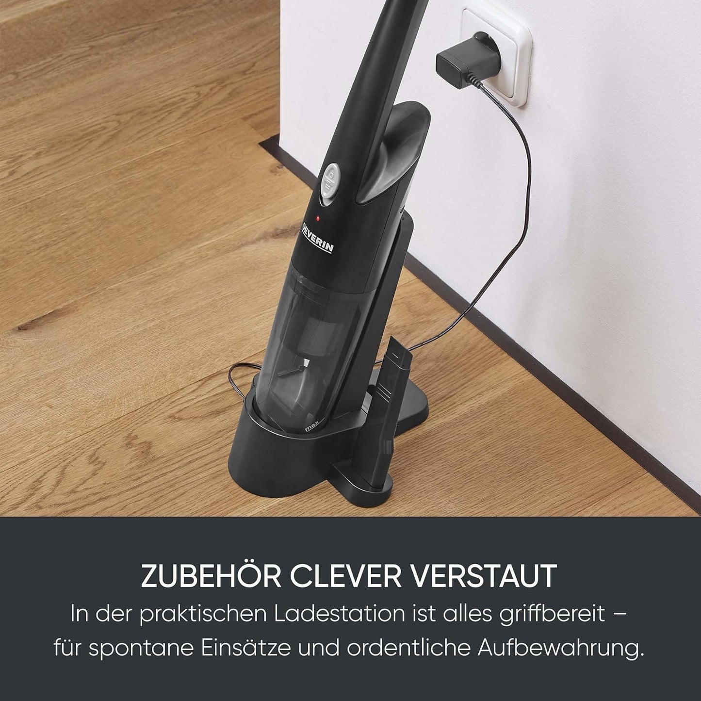 3-in-1 Akku-Handstaubsauger HV 7132, 3-in-1 mit Aufbewahrungsstation
