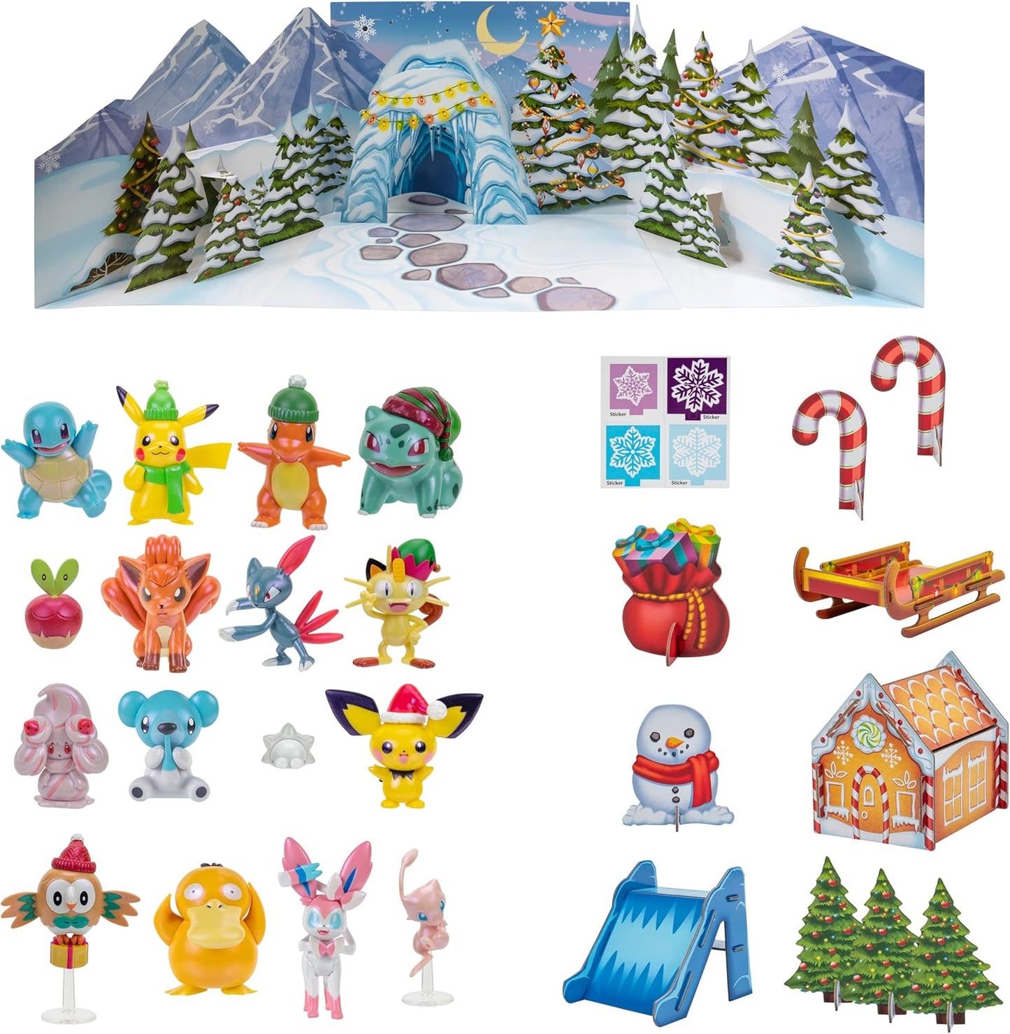 Pokémon Deluxe Adventskalender, Version 2