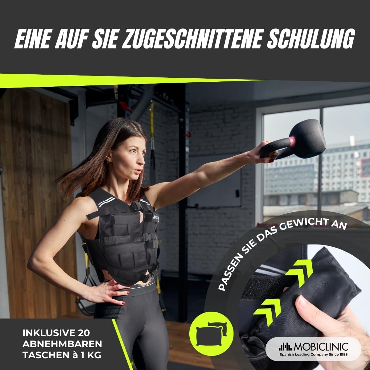 Gewichtsweste, 20 kg, 20 kg