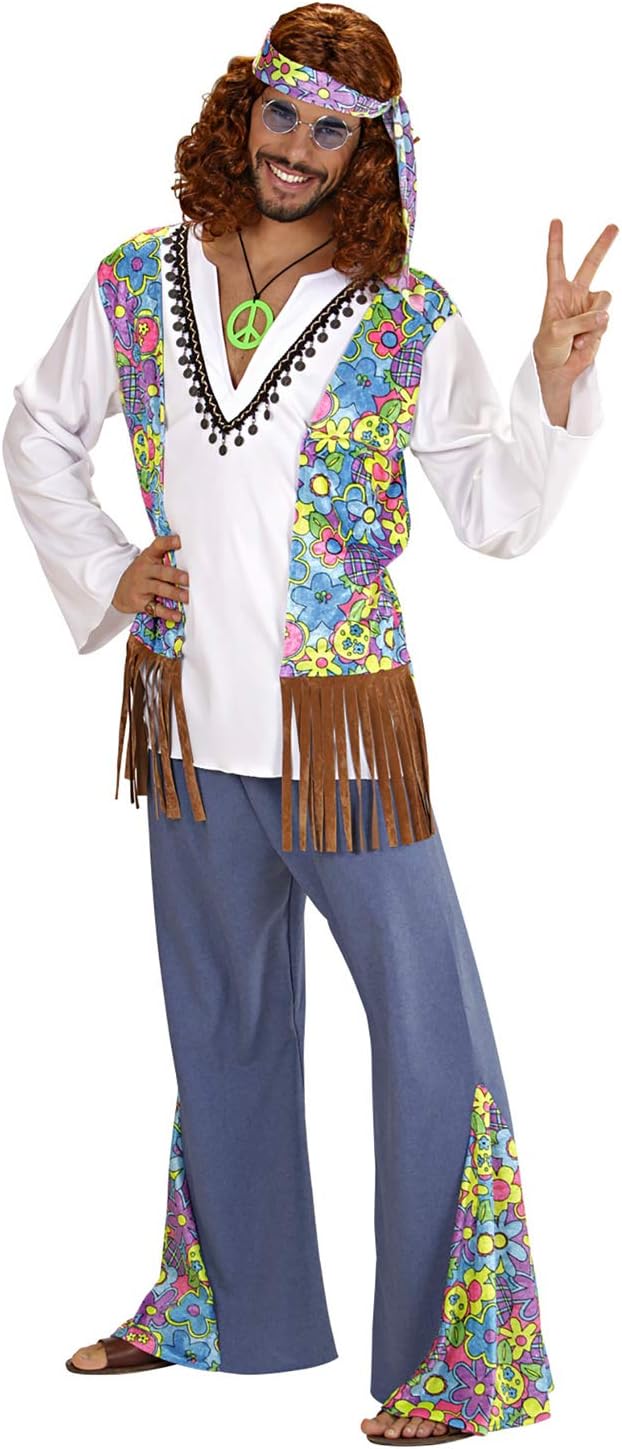 Hippie Kostüm Flower Power, S