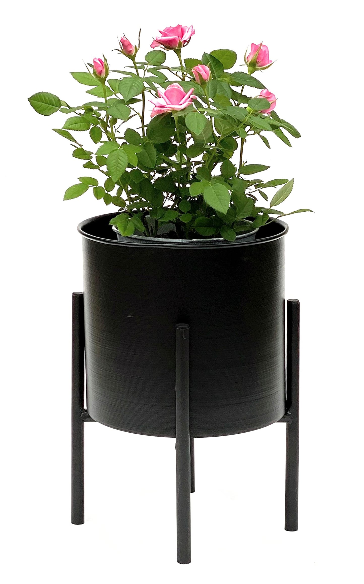 Blumenhocker mit Topf