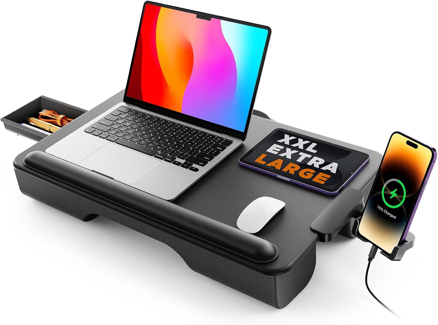 Laptopkissen, Schwarz