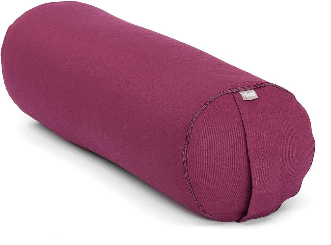 Waschbares Yoga Bolster, aubergine