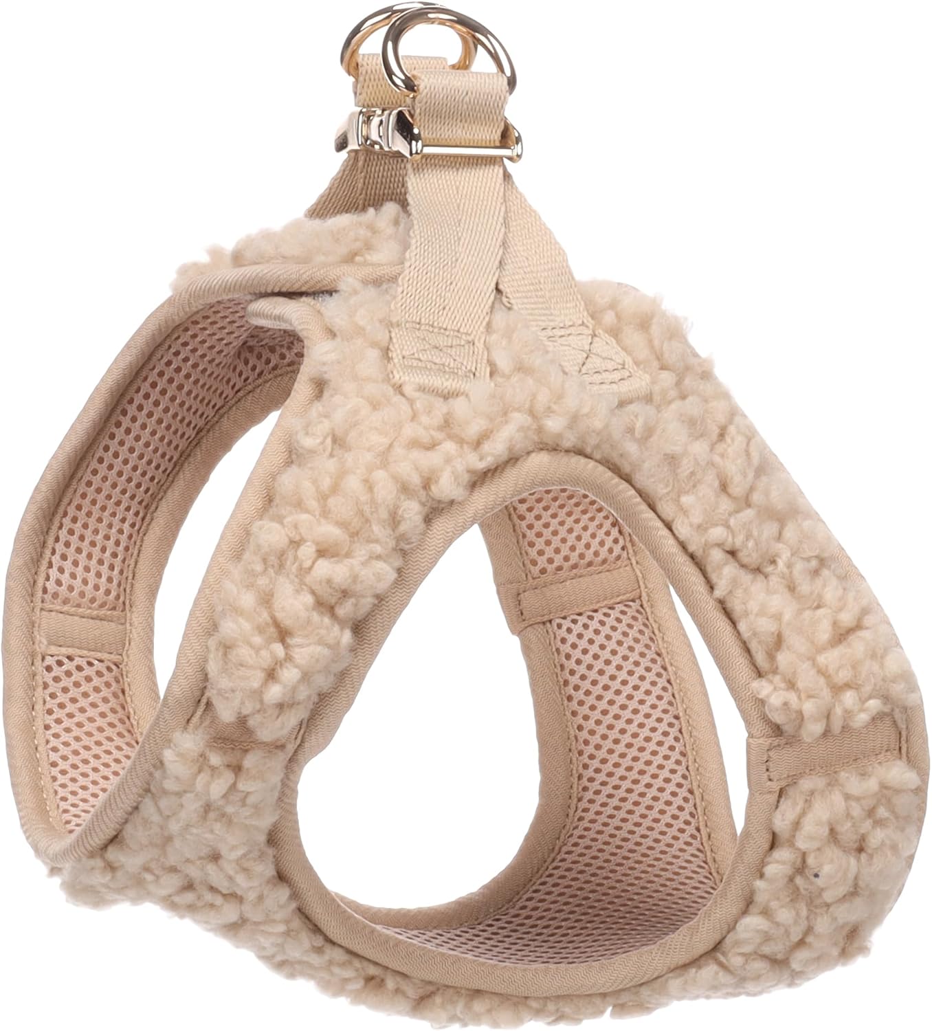 Step&Go Hundegeschirr Pookie, Pookie Beige L 32-37cm 42-46cm Moyen