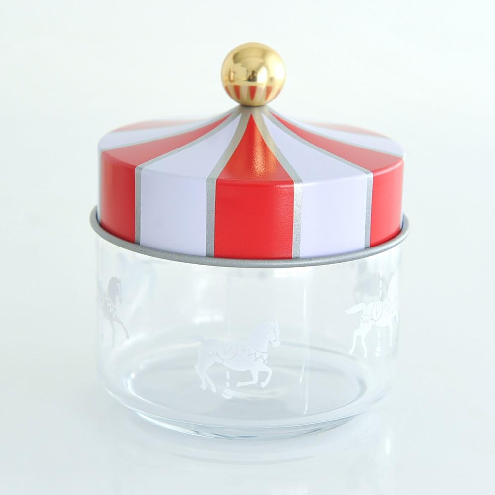 Circus MW30/50 Design-Vorratsglas mit Deckel, 10.50 x 10.50 x cm