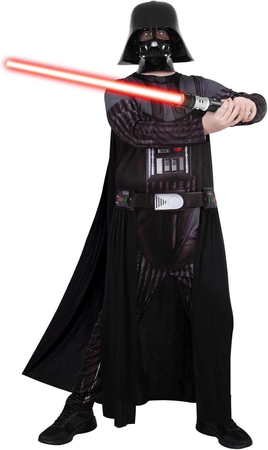Star Wars Darth Vader Kostüm für Erwachsene, STD Mehrfarbig