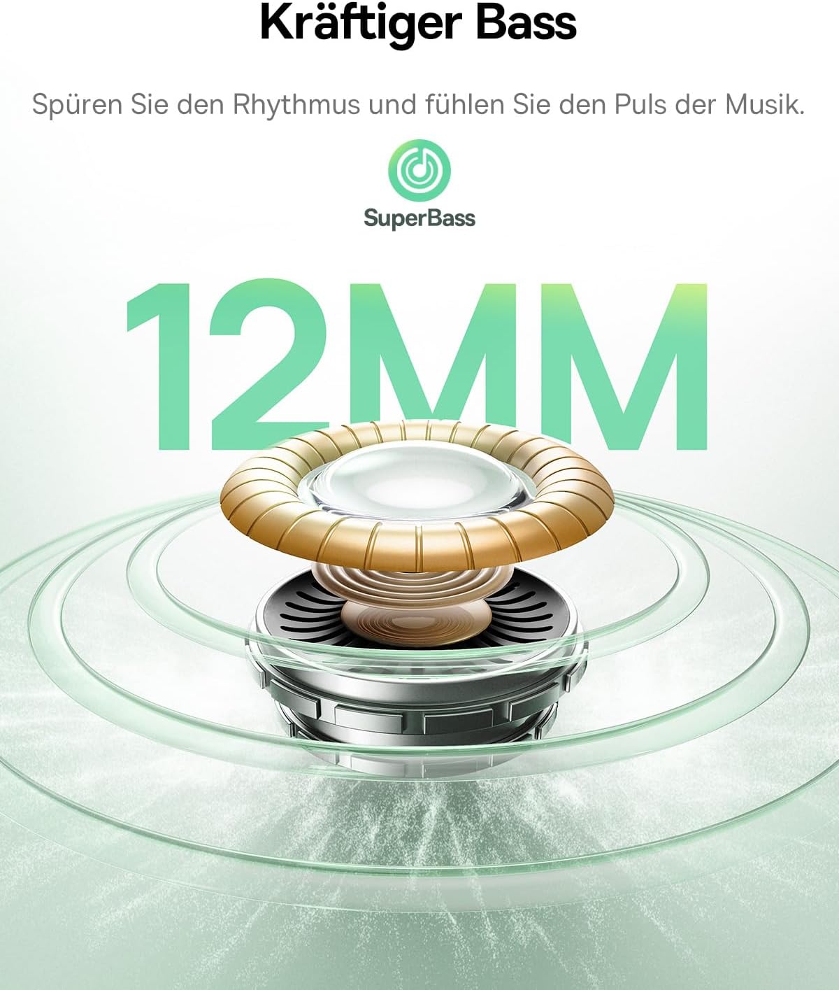 EP10 NC In-Ear Kopfhörer mit Geräuschunterdrückung, Schwarz