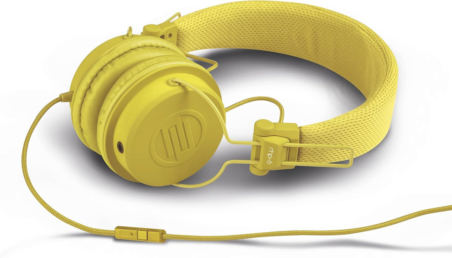 Rhp-6 DJ- und Lifestyle-Kopfhörer mit abgestimmtem Sound, Gelb