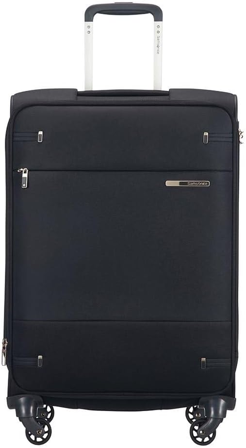 Base Boost Weichschalenkoffer, Schwarz, Spinner M - 66cm - 73.5 L