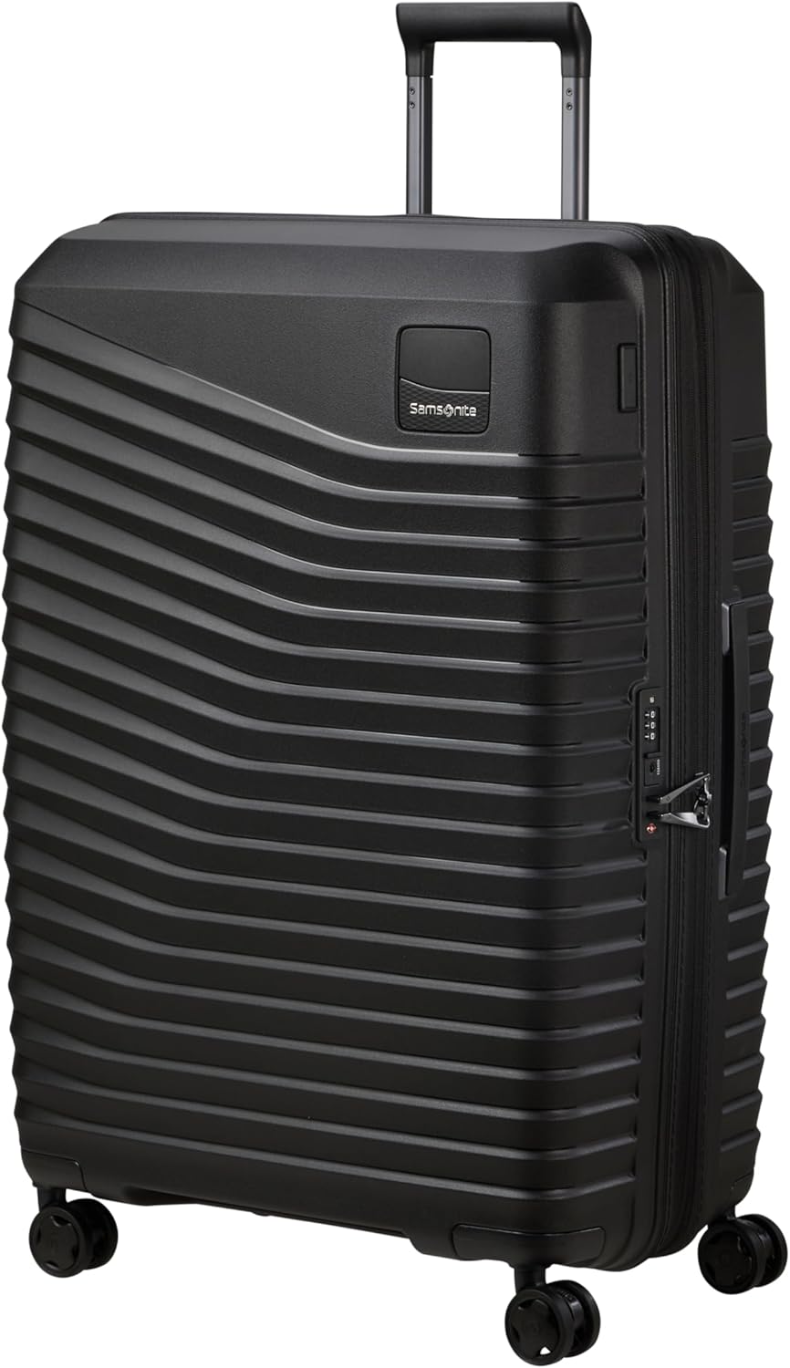 Erweiterbarer Koffer Intuo, Black (Black) Spinner L (75 cm - 115 L)