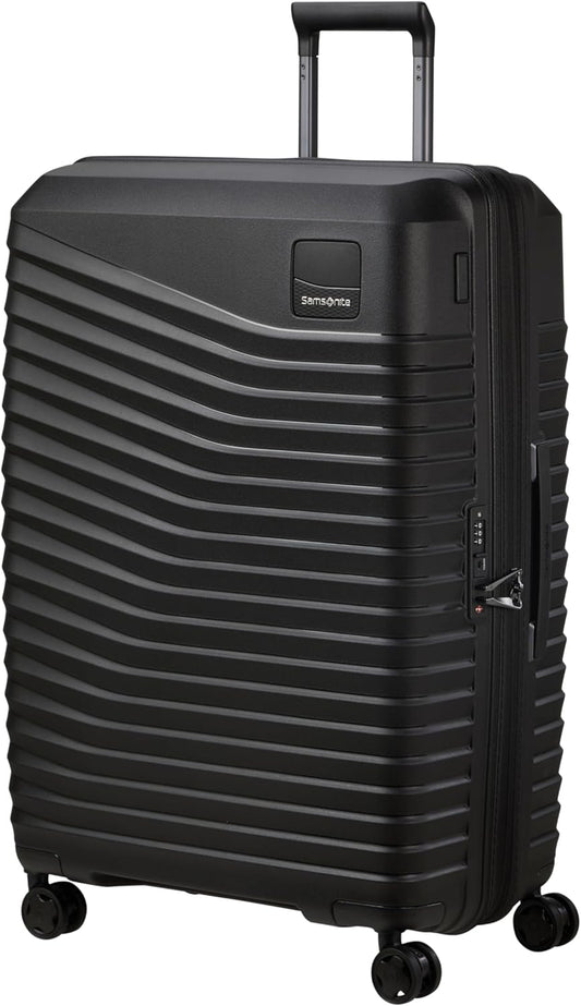 Erweiterbarer Koffer Intuo, Black (Black) Spinner L (75 cm - 115 L)