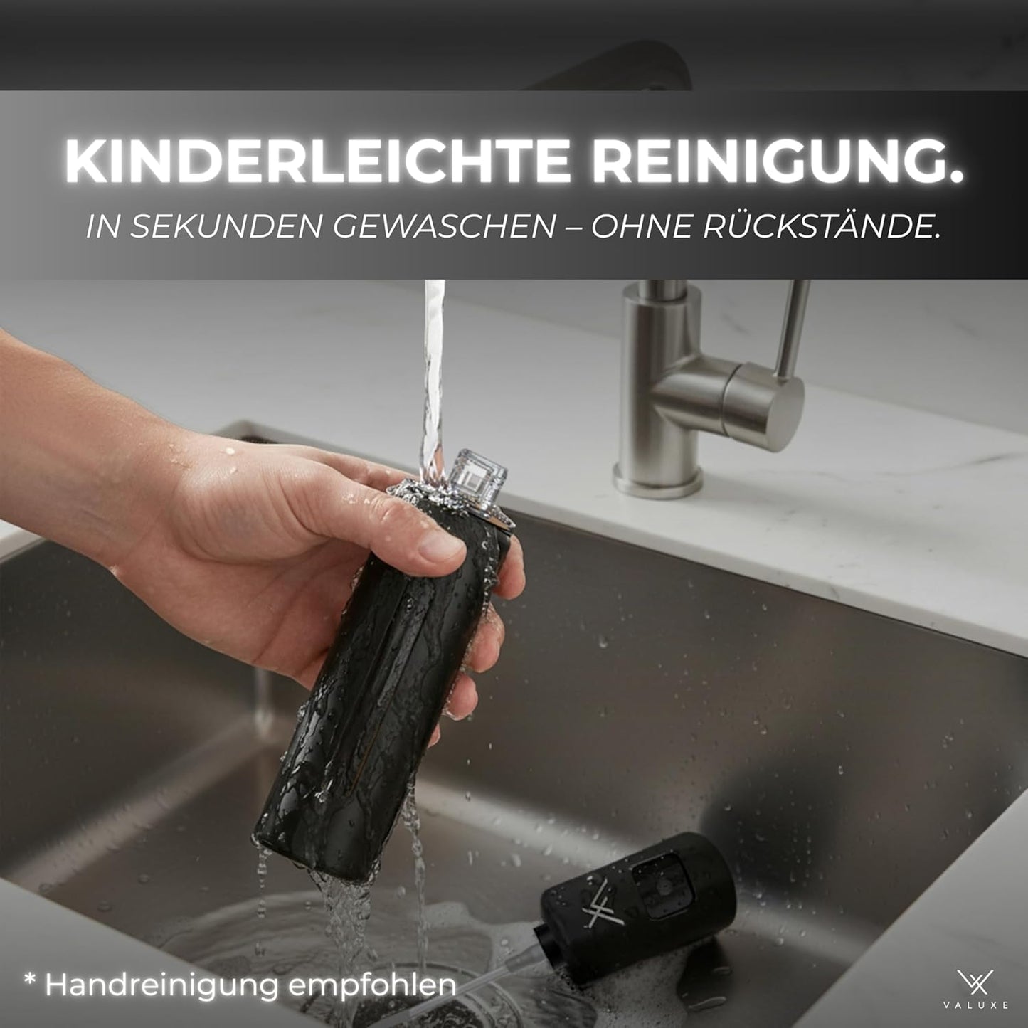 Ölsprüher für Speiseöl & Essig, Brushed Steel